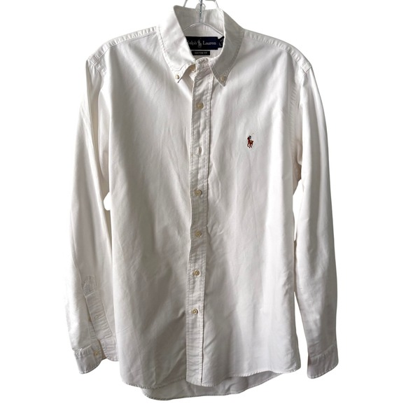 Ralph Lauren Other - Ralph Lauren Men's White Cotton Button Down Shirt in Size S